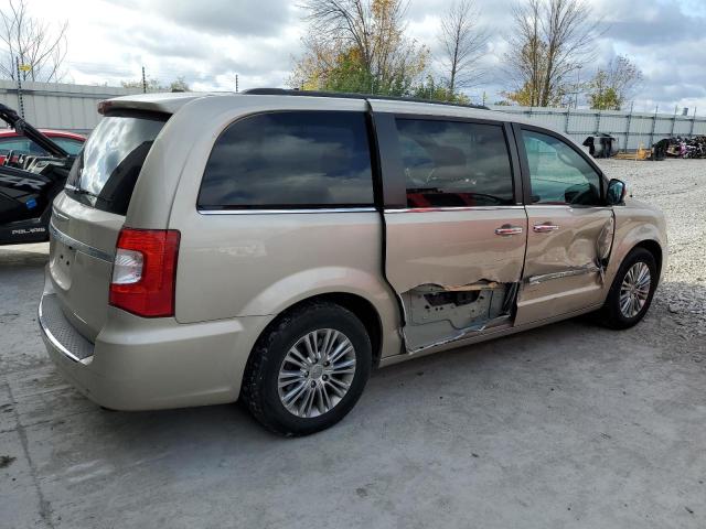 2C4RC1CG6ER273289 - 2014 CHRYSLER TOWN & COU TOURING L GOLD photo 3