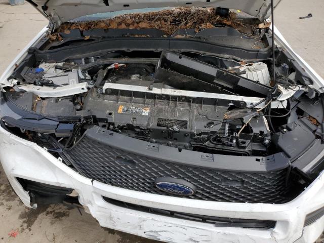 1FM5K8AB1MGA24797 - 2021 FORD EXPLORER POLICE INTERCEPTOR 白色 照片 12