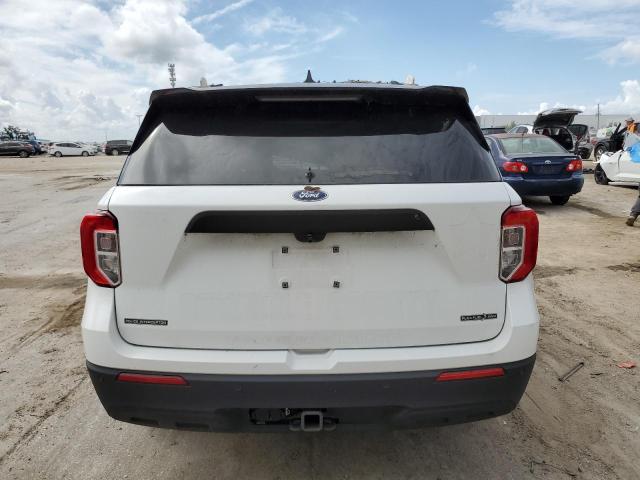 1FM5K8AB1MGA24797 - 2021 FORD EXPLORER POLICE INTERCEPTOR 白色 照片 6