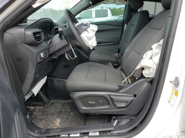 1FM5K8AB1MGA24797 - 2021 FORD EXPLORER POLICE INTERCEPTOR 白色 照片 7