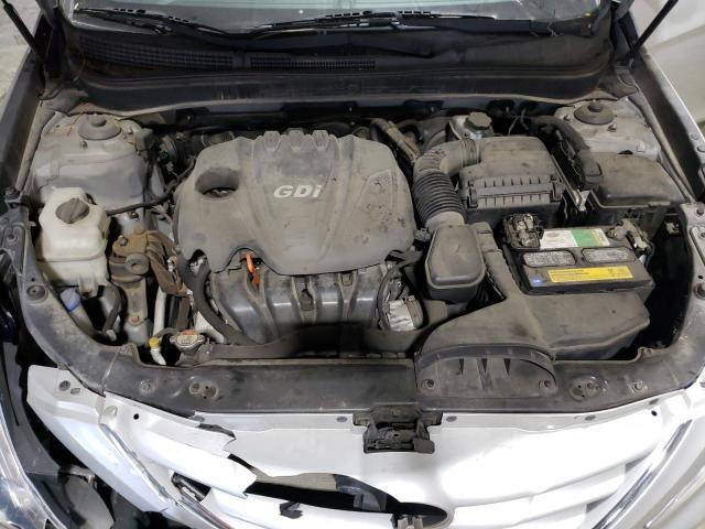 5NPEB4AC8DH746544 - 2013 HYUNDAI SONATA GLS SILVER photo 11