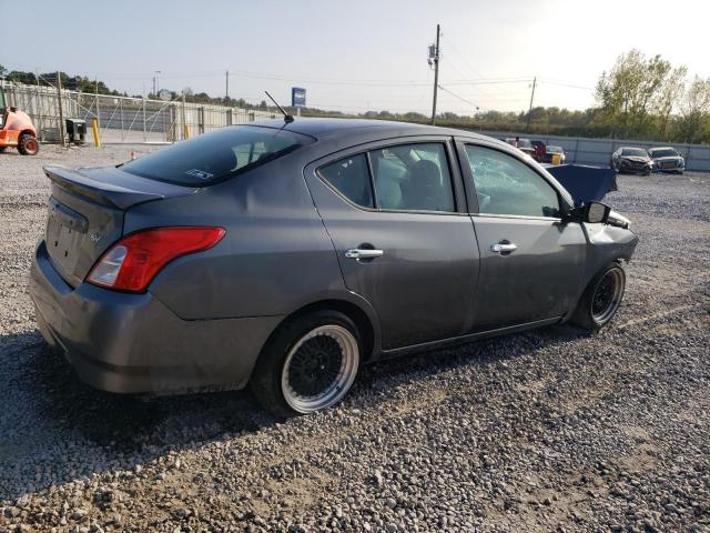 3N1CN7APXKL813616 - 2019 NISSAN VERSA S GRAY photo 3