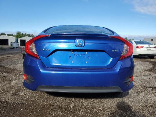 2HGFC2F64JH028245 - 2018 HONDA CIVIC LX 蓝色 照片 6