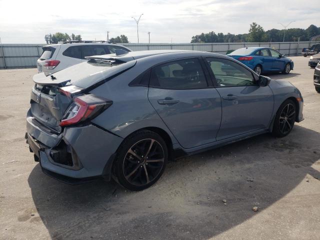 SHHFK7H4XMU218005 - 2021 HONDA CIVIC SPORT GRAY photo 3