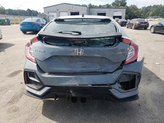 SHHFK7H4XMU218005 - 2021 HONDA CIVIC SPORT GRAY photo 6