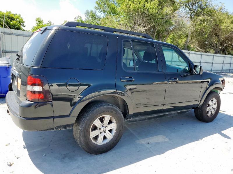 1FMEU6DE8AUA64375 - 2010 FORD EXPLORER XLT 黑色 照片 3