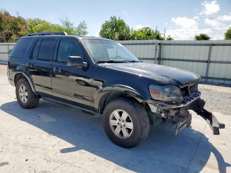 1FMEU6DE8AUA64375 - 2010 FORD EXPLORER XLT 黑色 照片 4