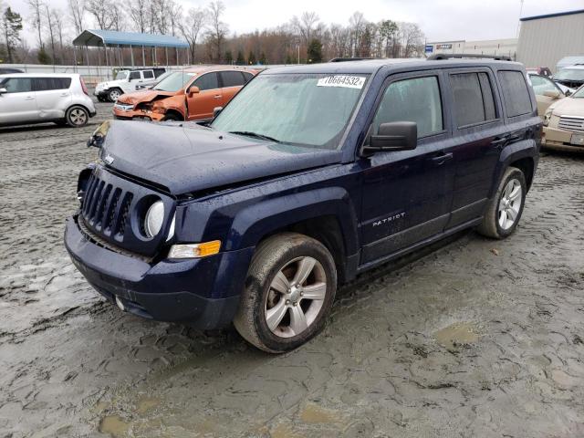 1C4NJPFB3GD528736 - 2016 JEEP PATRIOT LATITUDE BLUE photo 1