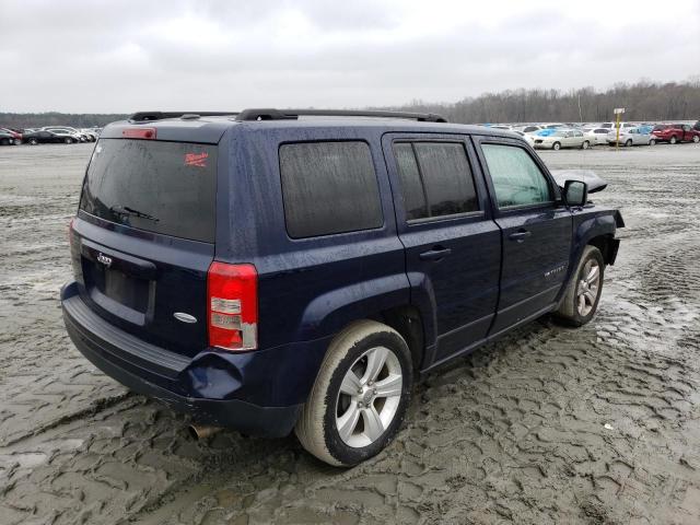 1C4NJPFB3GD528736 - 2016 JEEP PATRIOT LATITUDE BLUE photo 3