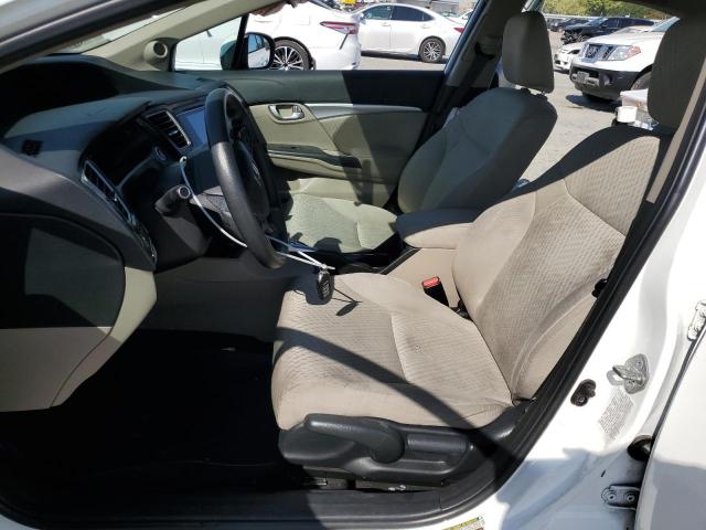 19XFB2F88EE268533 - 2014 HONDA CIVIC EX WHITE photo 7