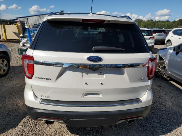 1FM5K8F85KGA20861 - 2019 FORD EXPLORER LIMITED Սպիտակ լուսանկար 6