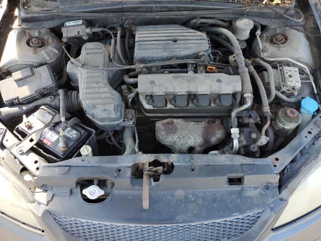 1HGEM22994L055196 - 2004 HONDA CIVIC EX GRAY photo 11