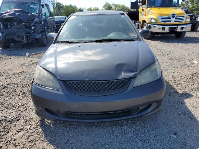 1HGEM22994L055196 - 2004 HONDA CIVIC EX GRAY photo 5