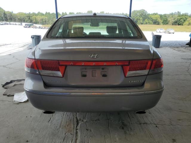 KMHFC46F58A273134 - 2008 HYUNDAI AZERA SE SILVER photo 6