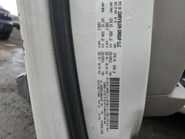 2A4RR5D16AR431487 - 2010 CHRYSLER TOWN & COU TOURING 白色 照片 13