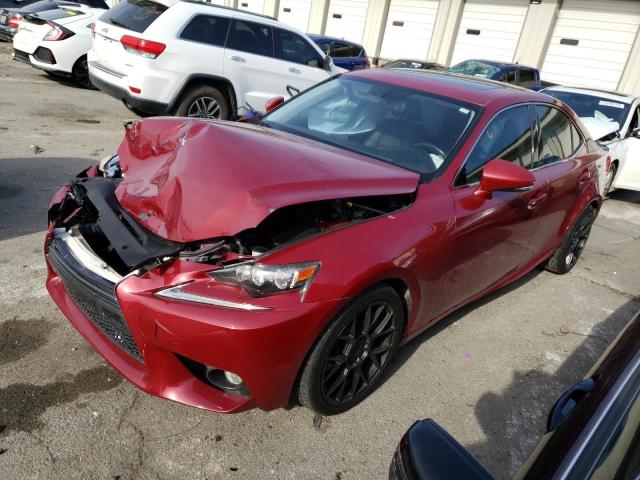 JTHCE1D26E5003610 - 2014 LEXUS IS 350 RED photo 1