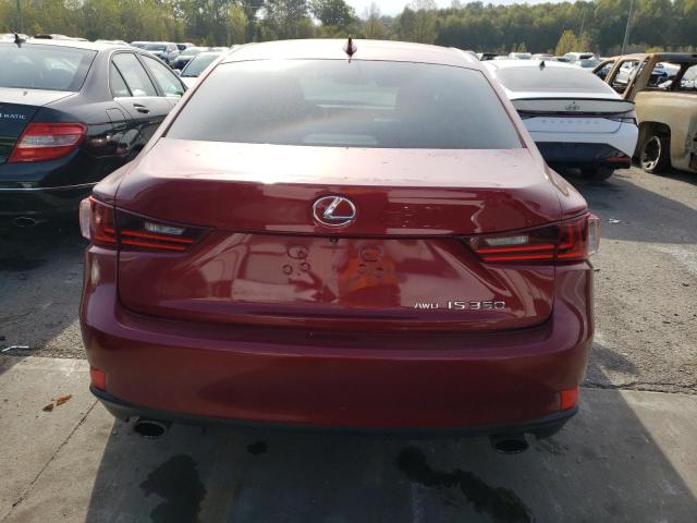 JTHCE1D26E5003610 - 2014 LEXUS IS 350 RED photo 6