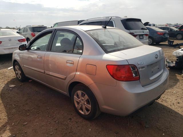 KNADH4A31B6930755 - 2011 KIA RIO BASE SILVER photo 2