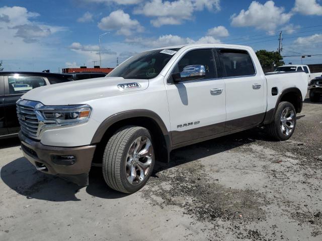 1C6RREKM0NN356458 - 2022 RAM 1500 LONGHORN SILVER photo 1