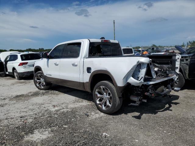 1C6RREKM0NN356458 - 2022 RAM 1500 LONGHORN SILVER photo 2