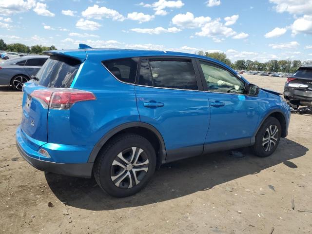 JTMBFREV7HJ173195 - 2017 TOYOTA RAV4 LE BLUE photo 3
