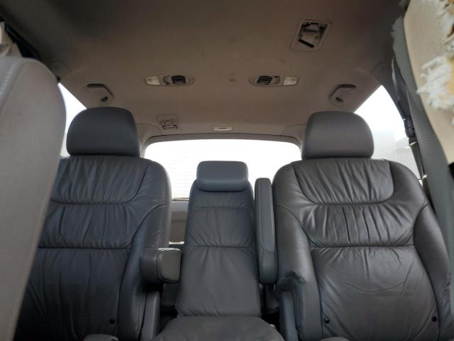 5FNRL38778B035682 - 2008 HONDA ODYSSEY EXL BLUE photo 10