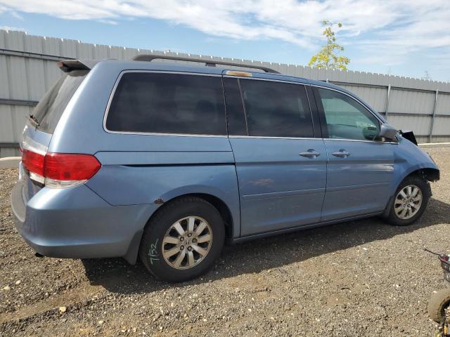 5FNRL38778B035682 - 2008 HONDA ODYSSEY EXL BLUE photo 3