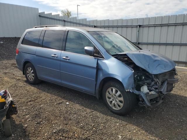 5FNRL38778B035682 - 2008 HONDA ODYSSEY EXL BLUE photo 4