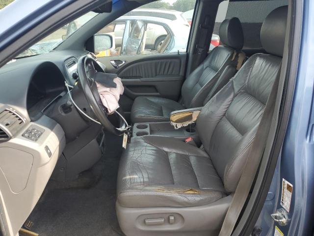 5FNRL38778B035682 - 2008 HONDA ODYSSEY EXL BLUE photo 7