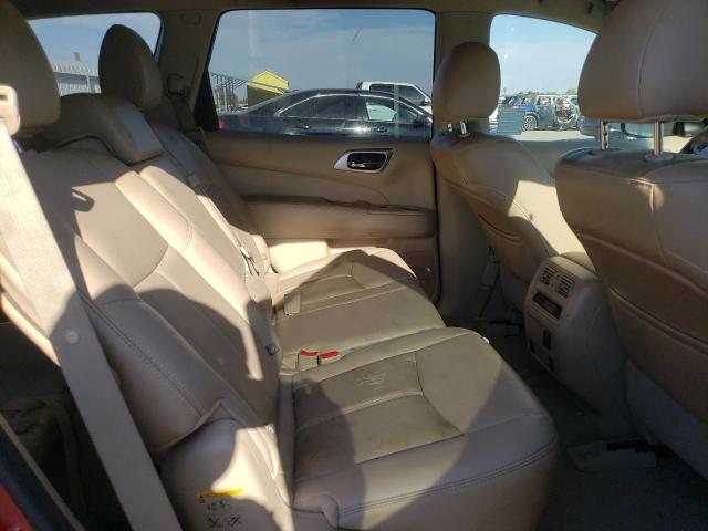 5N1AR2MN2FC633145 - 2015 NISSAN PATHFINDER S RED photo 11