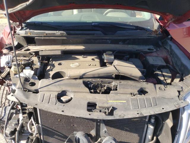 5N1AR2MN2FC633145 - 2015 NISSAN PATHFINDER S RED photo 12