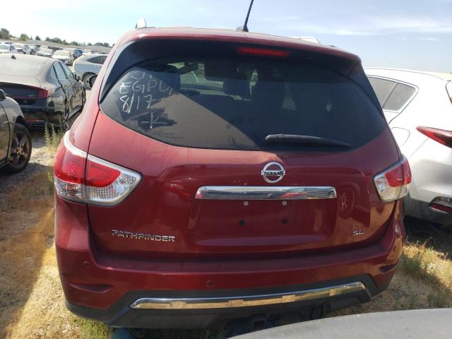 5N1AR2MN2FC633145 - 2015 NISSAN PATHFINDER S RED photo 6