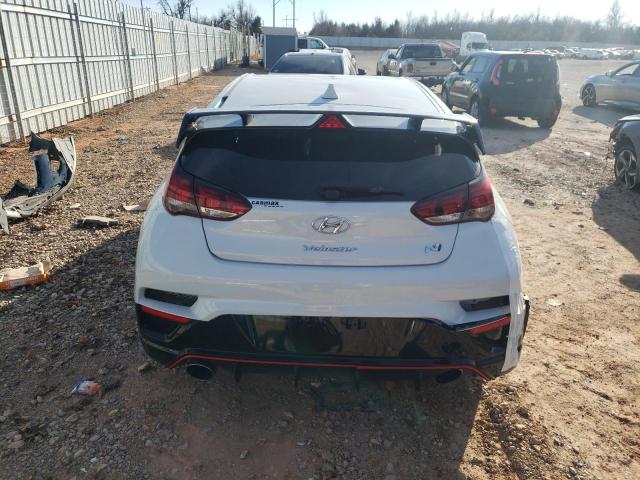 KMHT36AH3LU007609 - 2020 HYUNDAI VELOSTER N WHITE photo 6