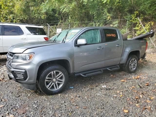 1GCGTBEN6M1251675 - 2021 CHEVROLET COLORADO SILVER photo 1