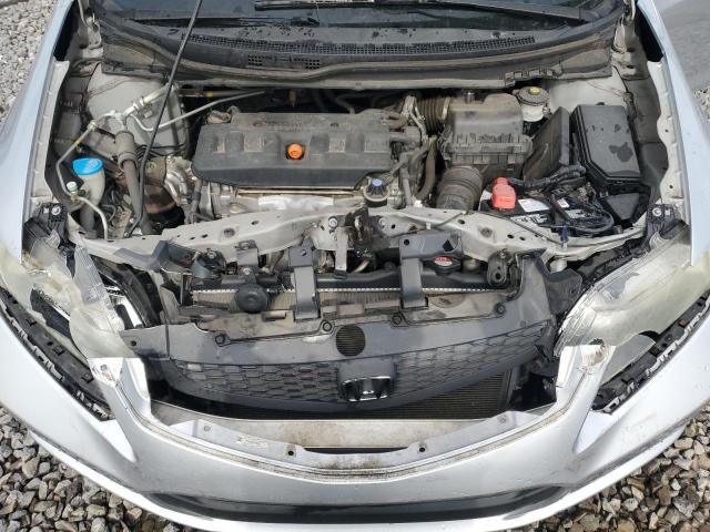 2HGFG3B84CH566853 - 2012 HONDA CIVIC EX SILVER photo 11