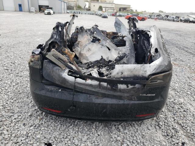 5YJSA1E42LF393478 - 2020 TESLA MODEL S Սև լուսանկար 6