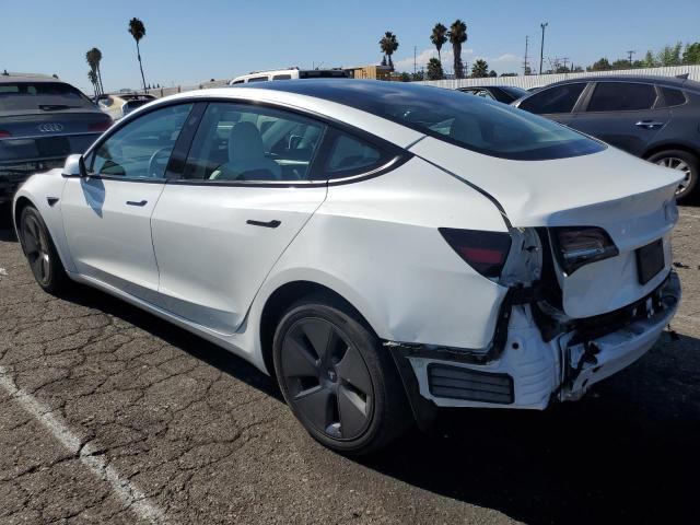 5YJ3E1EA5NF317027 - 2022 TESLA MODEL 3 WHITE photo 2