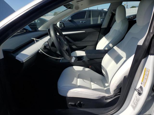 5YJ3E1EA5NF317027 - 2022 TESLA MODEL 3 WHITE photo 7