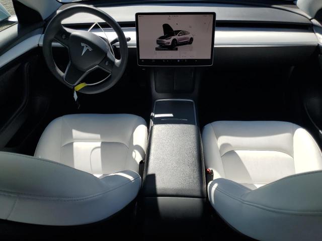 5YJ3E1EA5NF317027 - 2022 TESLA MODEL 3 WHITE photo 8