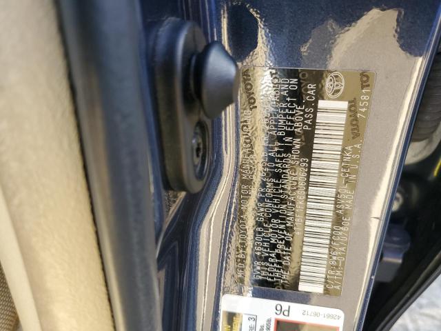 4T1BF1FK6GU606293 - 2016 TOYOTA CAMRY LE BLUE photo 12