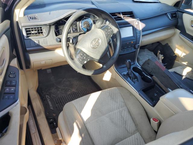 4T1BF1FK6GU606293 - 2016 TOYOTA CAMRY LE BLUE photo 8