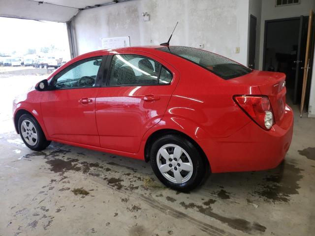 1G1JA5SH5E4182076 - 2014 CHEVROLET SONIC LS RED photo 2