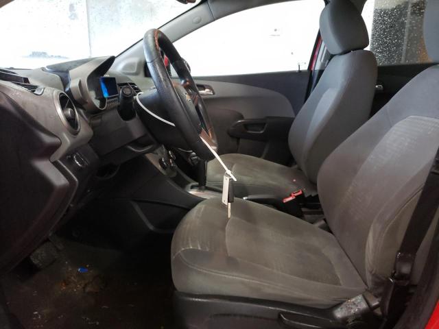 1G1JA5SH5E4182076 - 2014 CHEVROLET SONIC LS RED photo 7