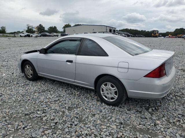 1HGEM225X1L090080 - 2001 HONDA CIVIC LX SILVER photo 2