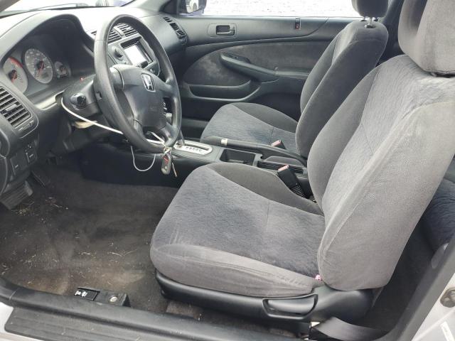 1HGEM225X1L090080 - 2001 HONDA CIVIC LX SILVER photo 7