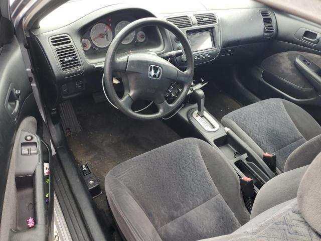 1HGEM225X1L090080 - 2001 HONDA CIVIC LX SILVER photo 8