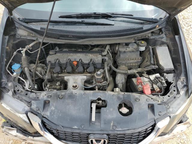 19XFB2F97FE000793 - 2015 HONDA CIVIC EXL შავი ფოტო 11