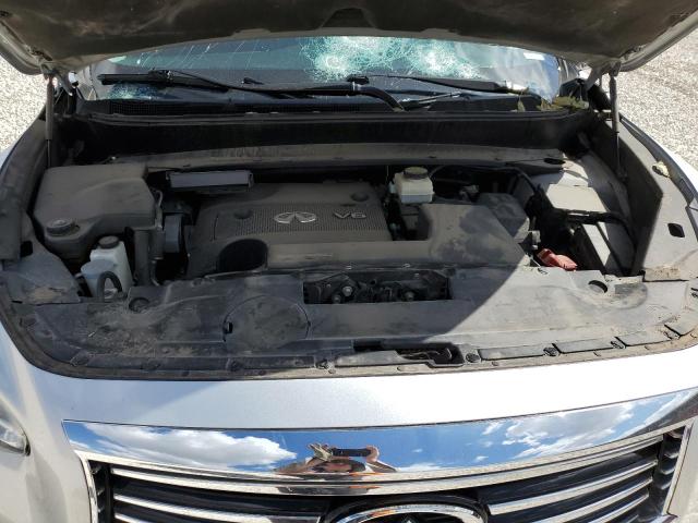 5N1AL0MN0FC553753 - 2015 INFINITI QX60 SILVER photo 12