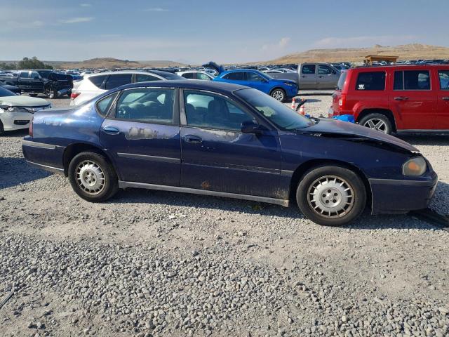2G1WF52E219335520 - 2001 CHEVROLET IMPALA BLUE photo 4