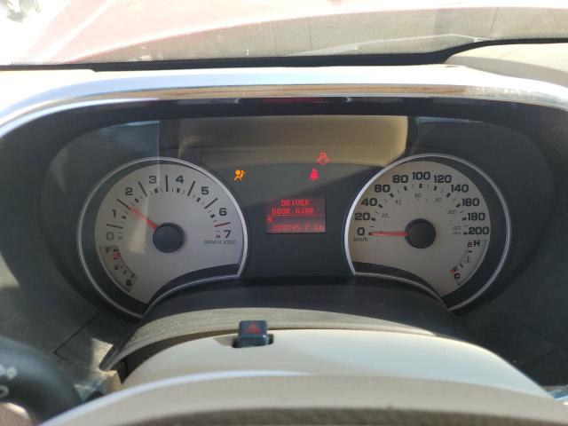 1FMEU74E97UA80728 - 2007 FORD EXPLORER EDDIE BAUER RED photo 9